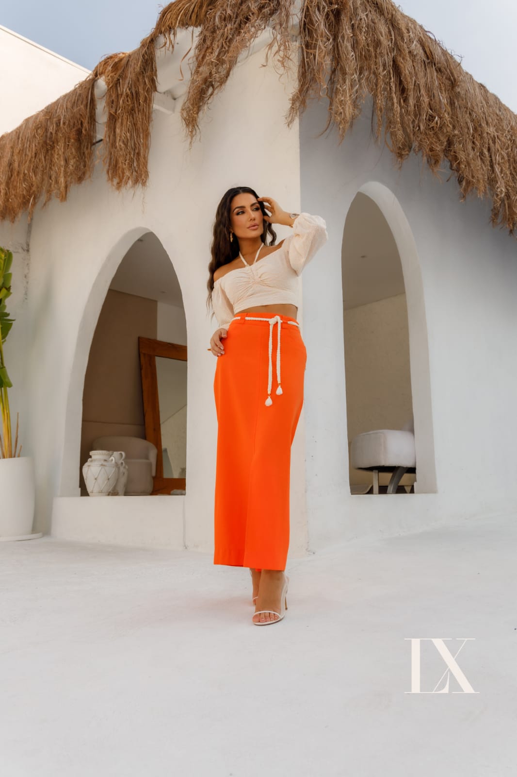 Conjunto Blusa e Saia Silvie