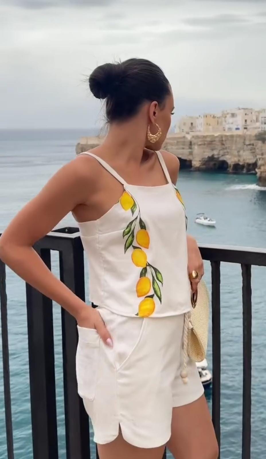 Blusa Linho Limão Siciliano