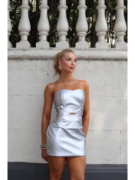 Vestido com Recorte Graciela
