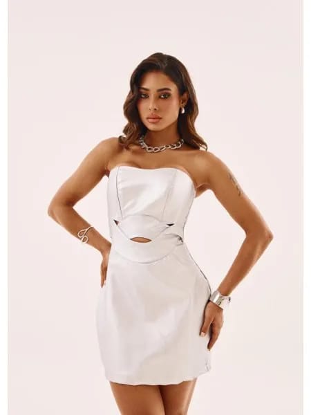 Vestido com Recorte Graciela