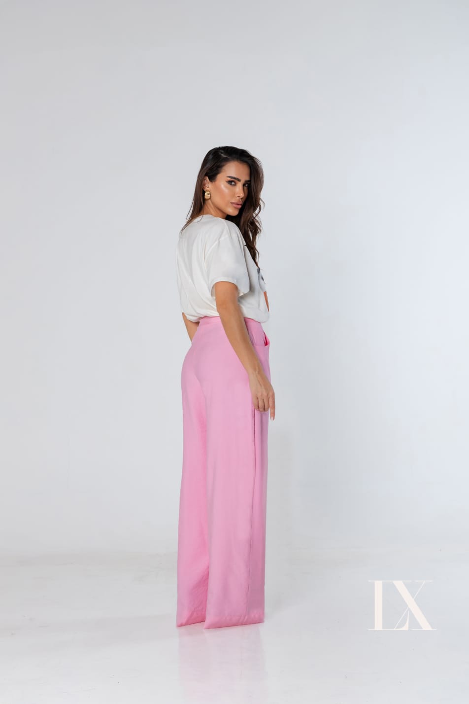 Calça reta Samara